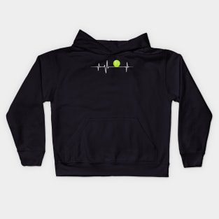 Heartbeat - Tennis Kids Hoodie